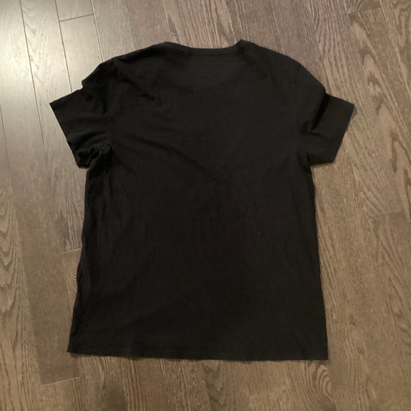 GUESS Black T-Shirt with Red Logo - Picture 2 of 3